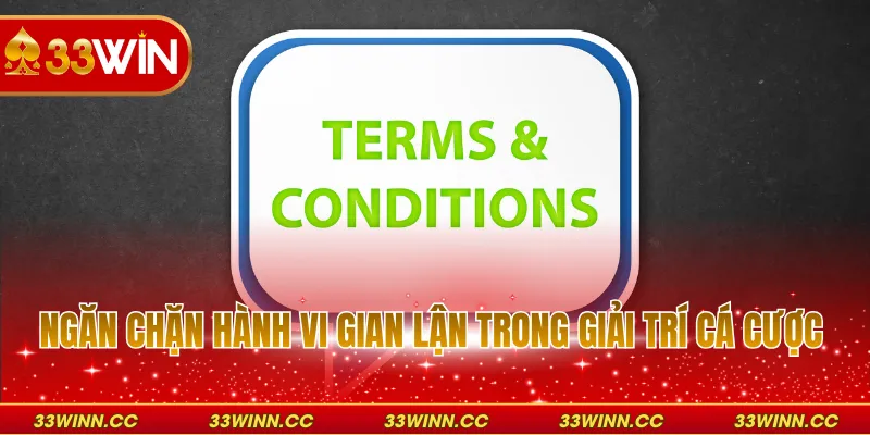 Ngăn chặn hành vi gian lận trong giải trí cá cược